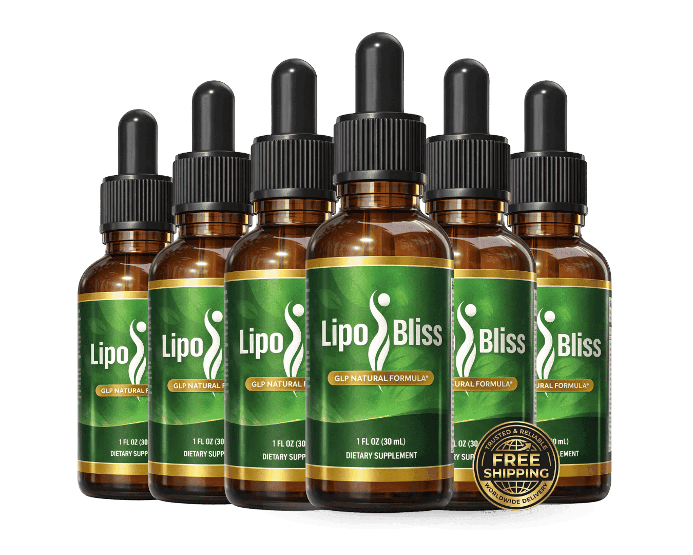 LipoBliss Best Value 6 Bottles – image 1