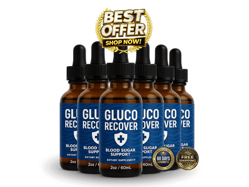 GLUCO RECOVER 6 Bottles Best Offert – image 1
